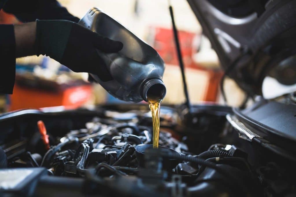 Audi oil change service